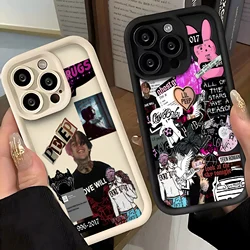 Rapper Lil Peep Hell Boy Phone Case for IPhone 16 15 14 13 12 11 Pro Max Mini XR XS X 7 8 Plus Soft TPU Back Cover