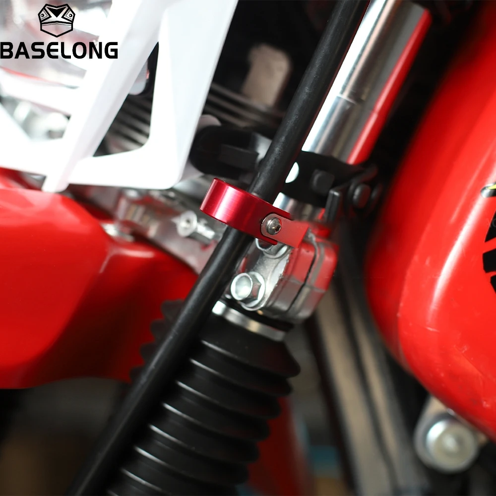 FOR HONDA XR250R XR400R 1989 1990 1991 1992 1993 1994 1995 XR 250R 400R Motorcycle Front Brake Hose Line Cable Guide Clamp Cover view 2