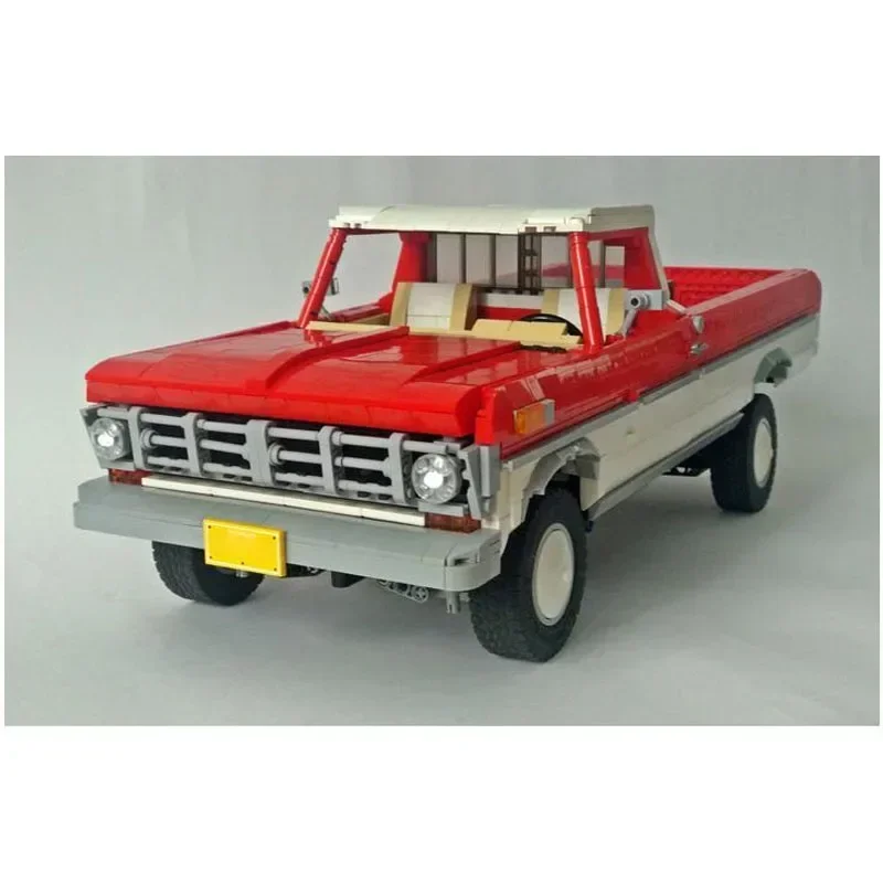 MOC-88031 F100 (1972) RC + ensemble d'épissure de Suspension modèle de bloc de construction • 2096 pièces bloc de construction garçon anniversaire jouet présent