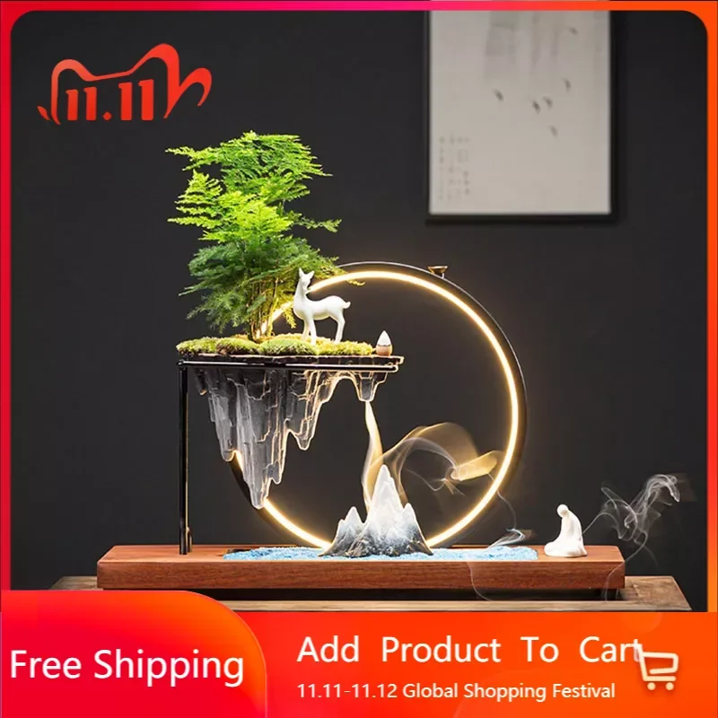 

Ramadan Decoration Incense Burner Backflow Ramadan Incense Burner Holder Aromatherapy Diffuser Quemador De Incienso Home Decor
