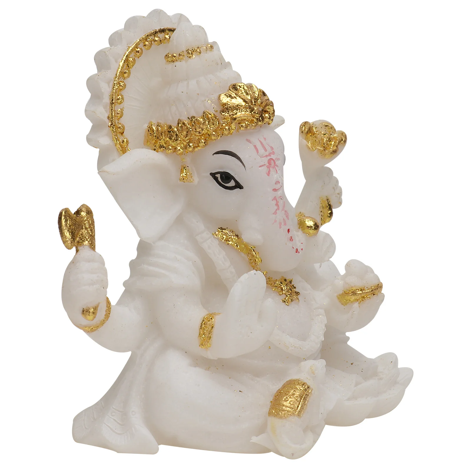 

Rustic White Resin Elephant Statue Classic Design Home Table Decor Wedding Reception Resin Crafts Home Decoration