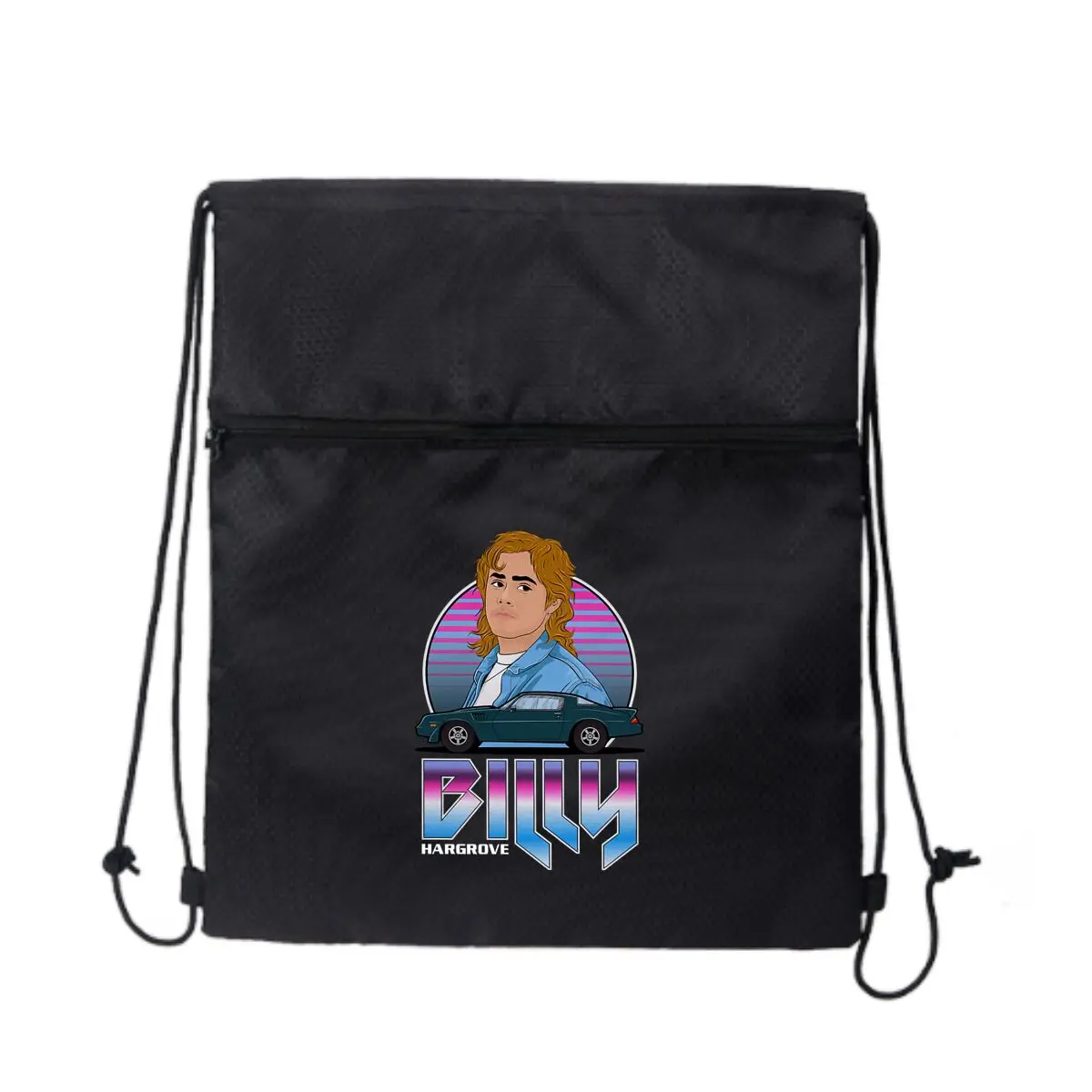 

Дизайн Billy Hargrove с автомобилем Park Stroll Сумка на молнии на шнурке: вмещает закуски и игрушки