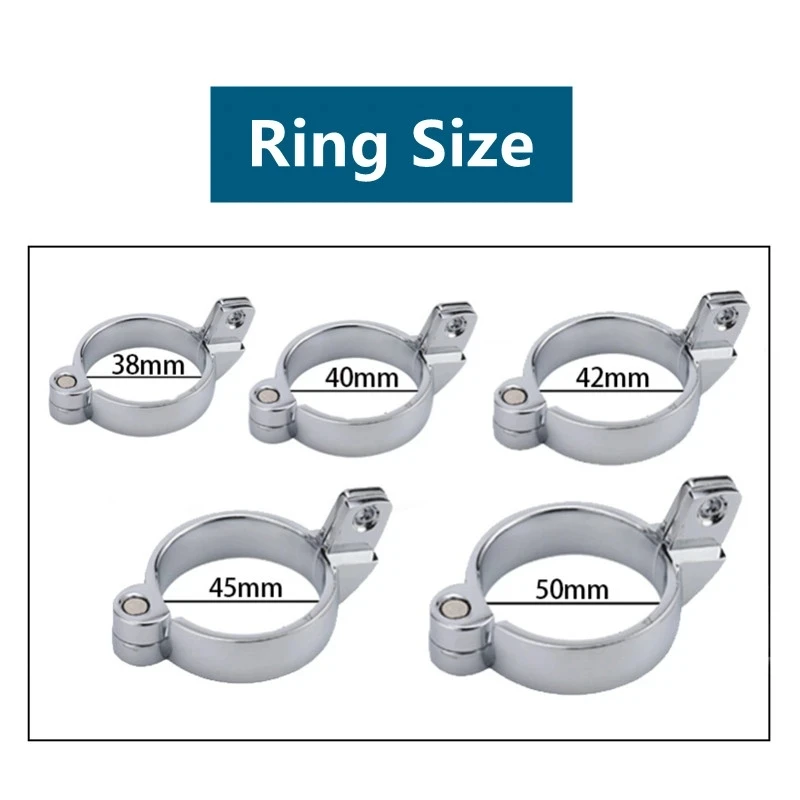 New Metal Male Chastity Locks Horse-eye Urethral Plugs Long/short Catheter Cages Penis Restraints Cheating Prevention CB Locks