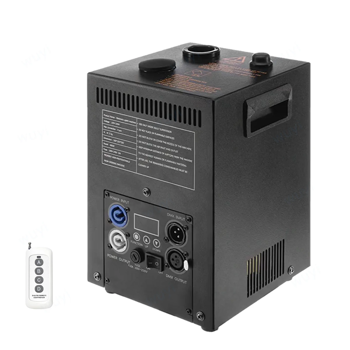 700W Cold Spark Fire-work Machine with DMX and Remote Control, Electronic Flower Spraying Machine for DJ Party Wedding
