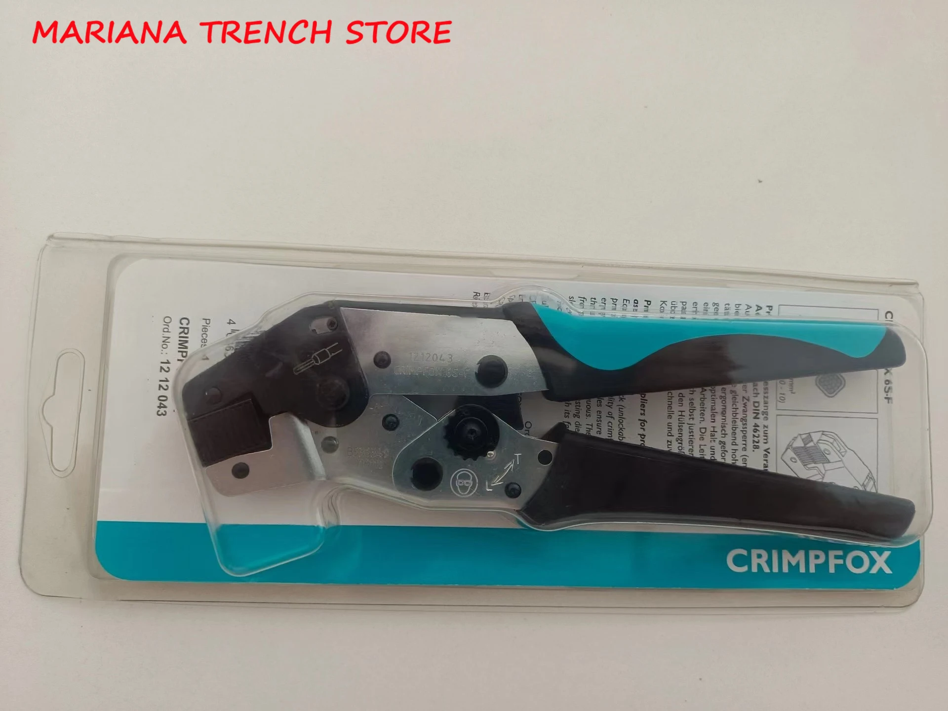 

1212043 for Phoenix CRIMPFOX 6S-F - Crimping pliers