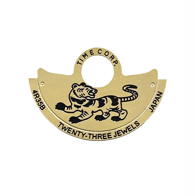 모드 골든 NH35 NH36 무브먼트 해머 로터 메탈 패치 NH34 4R35 4R36 NH35 NH36 무브먼트 SKX007 SRPD 시계 무브먼트 수리 부품