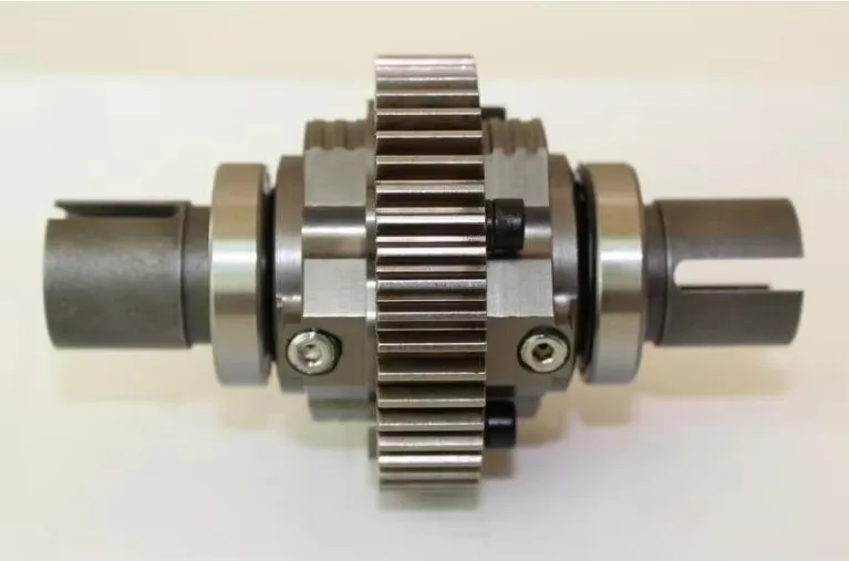CNC-bewerking volledig metalen behuizing differentieel met alle metalen paraplu tanden voor 1:5 HPI KM ROVAN BAJA 5B 5T 5SC