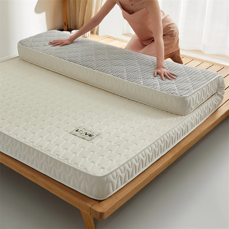 Pieghevole Memory Foam Lattice Coconut Coir Tatami Materasso Singolo Doppio Dormitorio Casa Portatile Mobili Per La Casa Colchao Inflavel Casal