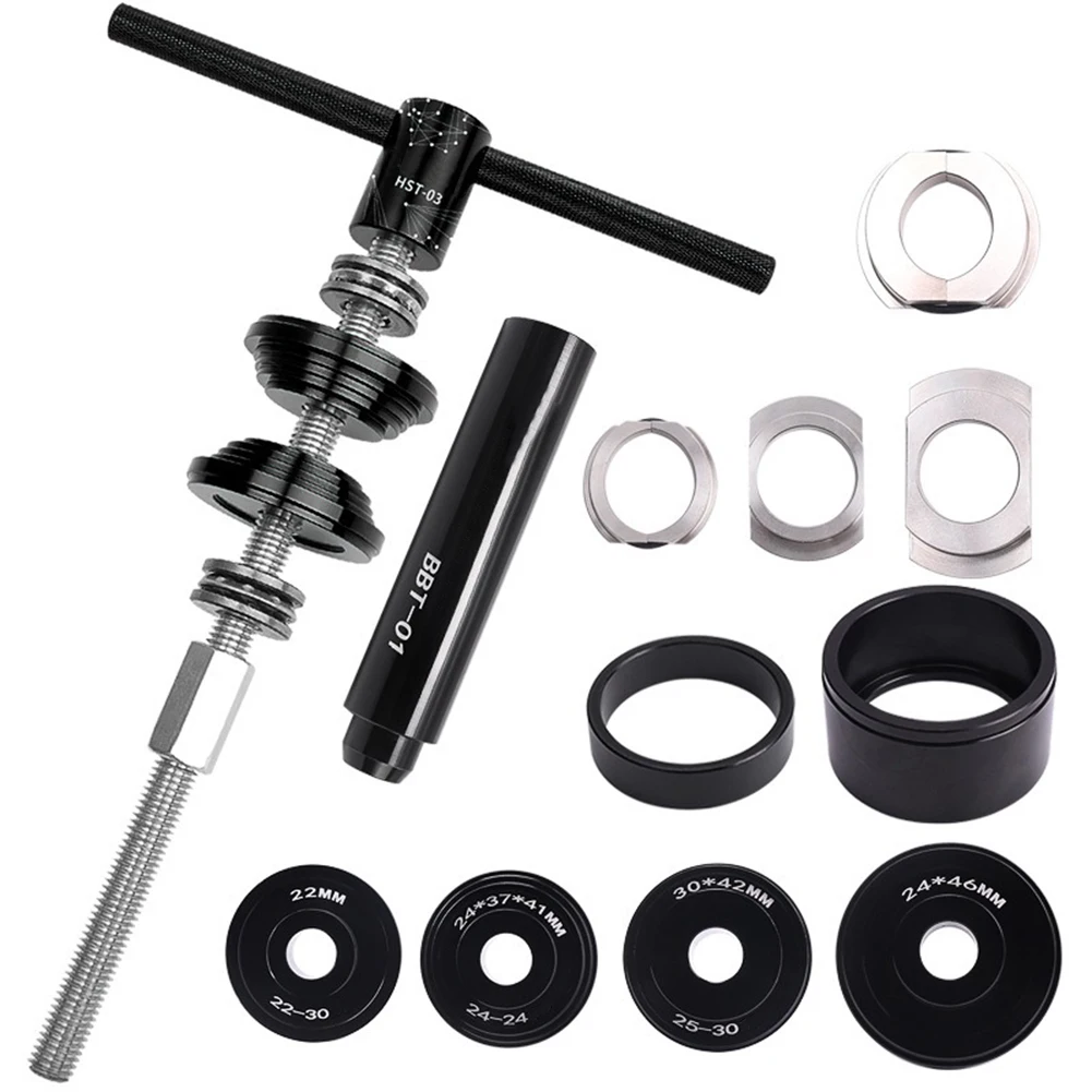 

Bicycle Headset Press Tool Road Bike Bottom Bracket Bearing Install Removal Tool For Compatible For BB86 BB30 BB91 BB92 PF3