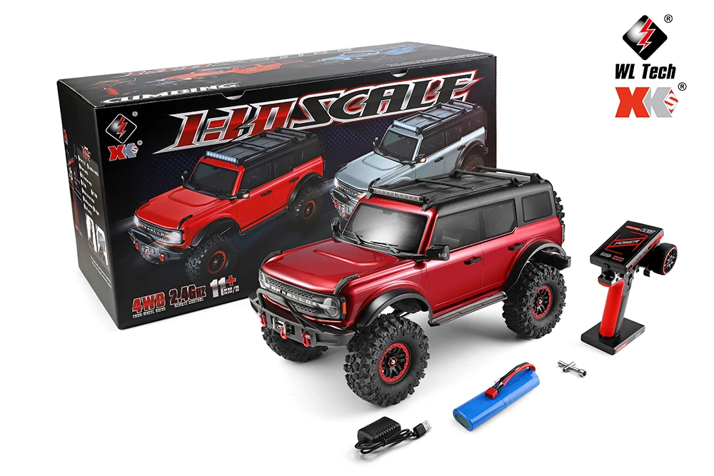 WLtoys 104020 1/10 プロ仕様 RCカー オフロード 4x4 2.4G 4WD