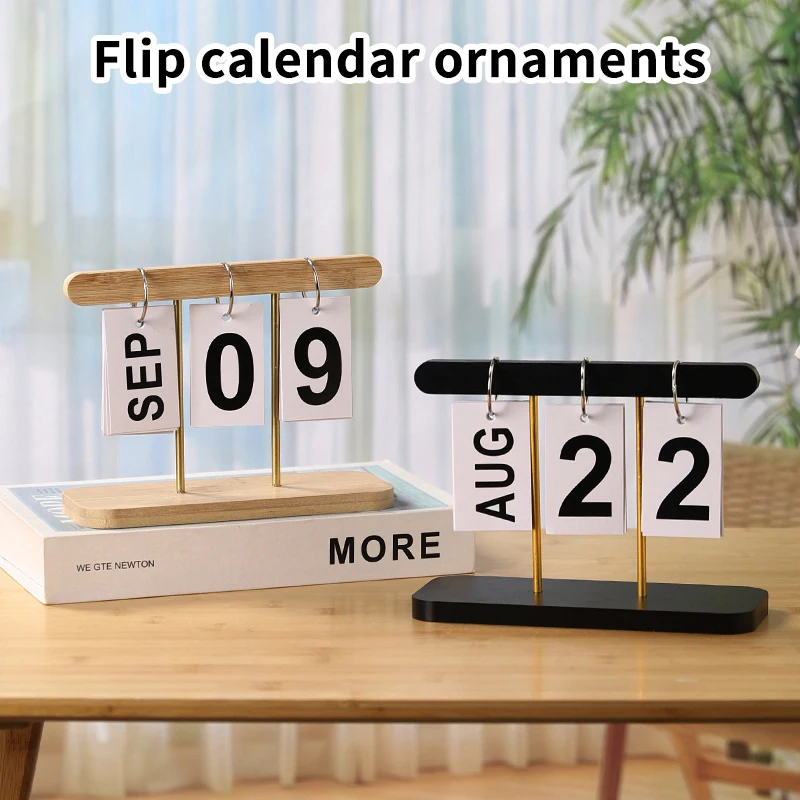 

Page Turning Calendar Ornaments Office Desk Decor For Decorations Paper Teacher Stuff Accessories Date Display Desktop