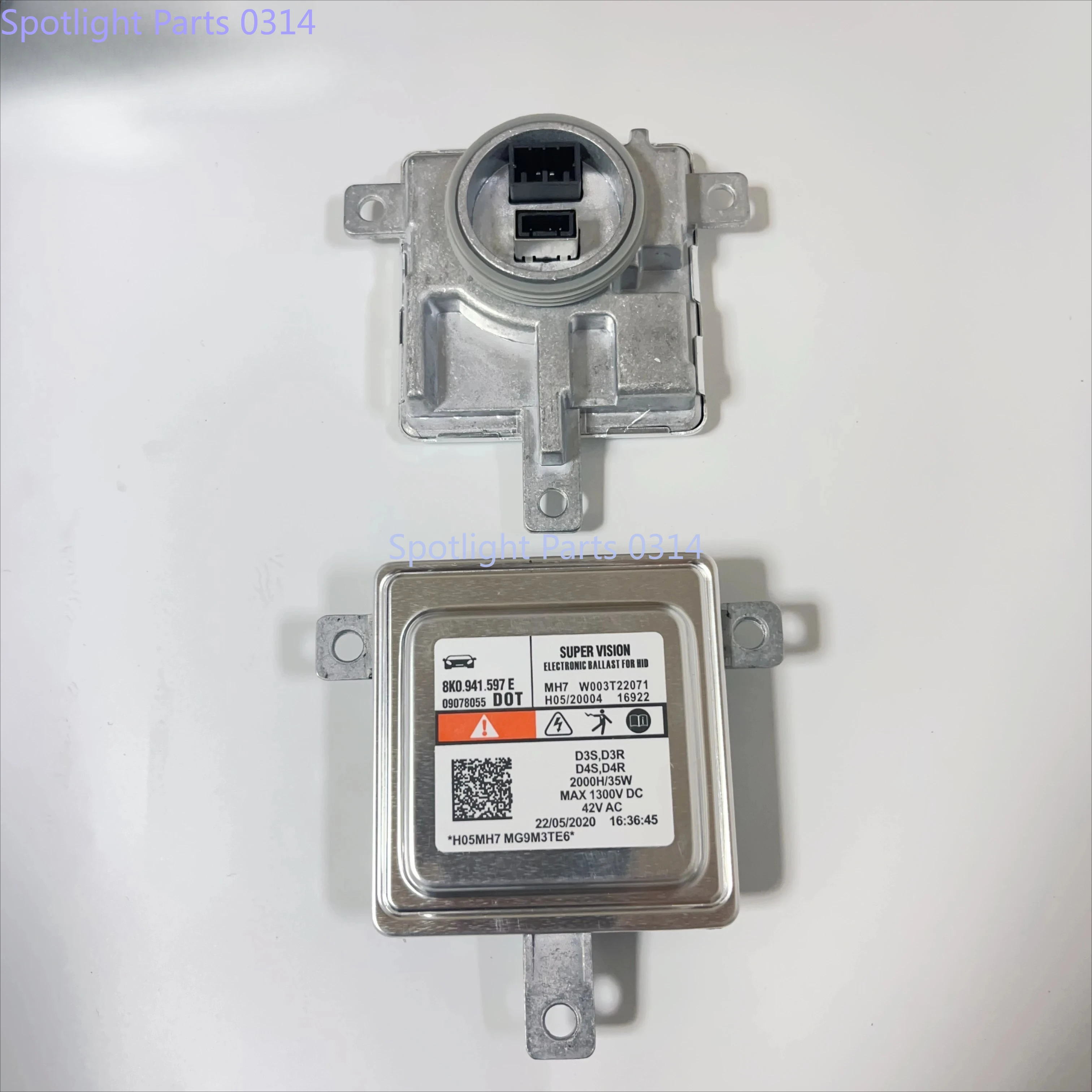 

For Audi A1 A3 A4 A5 A6 A7 A8 Q3 Volkswagen CC Seat Skoda 8K0941597E 8K0.941.597.E Car D3S D3R Xenon Lamp DIH Ballast Suitable