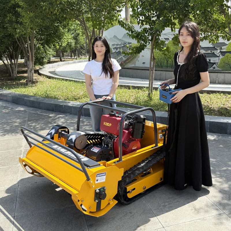 Customized High Cost Performance  flail mower   Zero Turn Flail Crawler  500mm flail  Mower