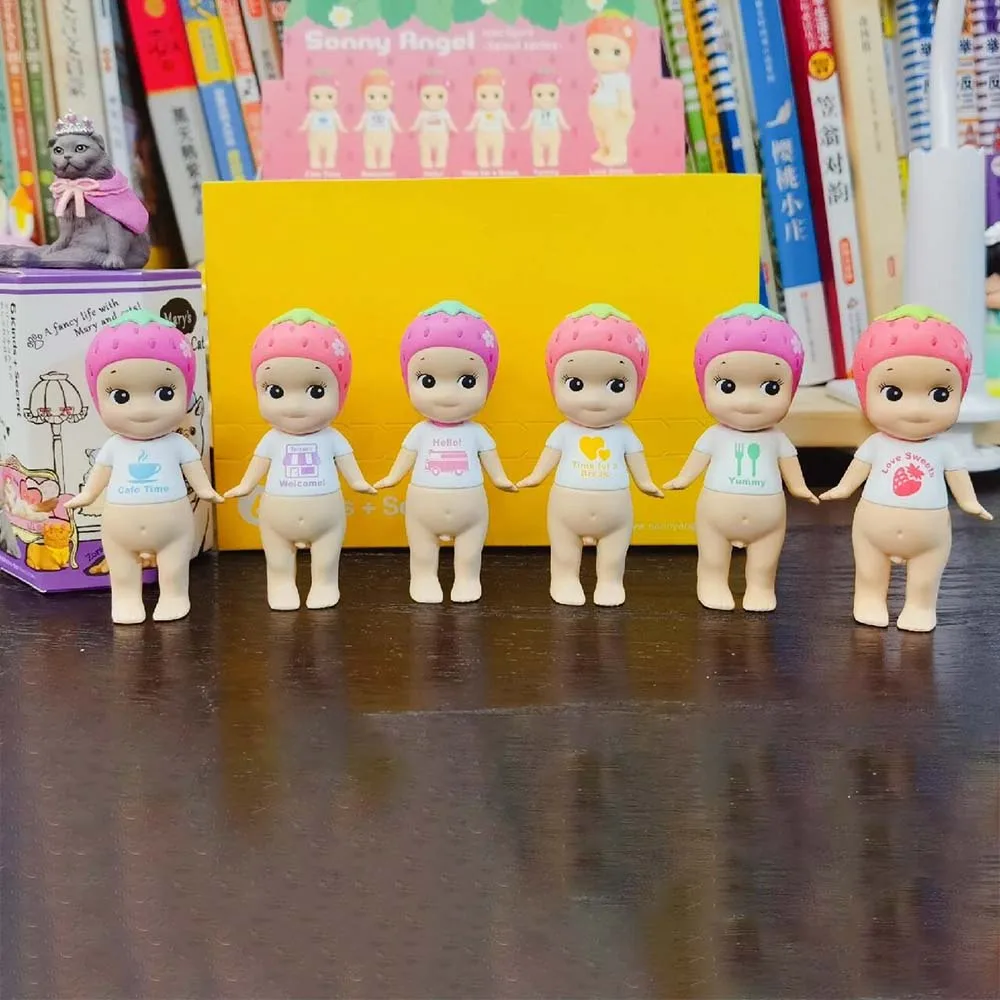 

Sonny Angel' Seoul Series Limited Edition Blind Box Cute Strawberry Doll Anime Figure Collectible Toy Gift for Kids Fans