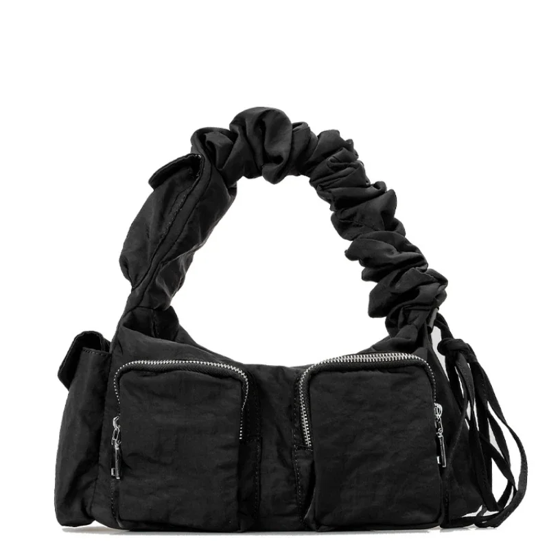 

Jonlily Women Nylon Shoulder Bag Female Fashion Handbag Totes Casual Crossbody Bag Underarm Sling Bag Daybag Purse -KG1624