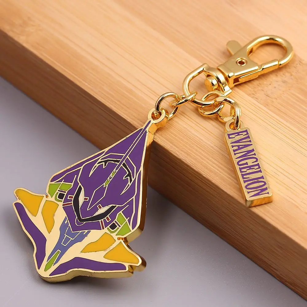 Neon Genesis Evangelion EVA-01 & EVA-02 Backpack Keychain / Keyring