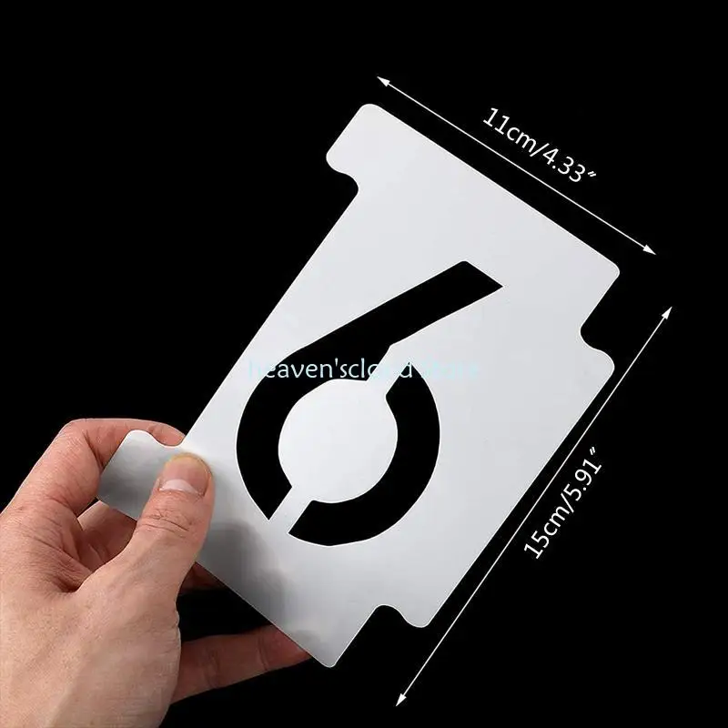 y88b stusable stusible stency number templates diy on canvas paper card