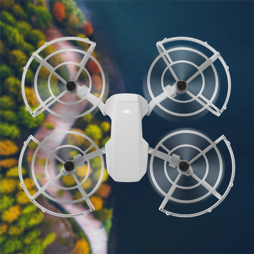 Propeller Guard for Dji Mavic Mini 2/4K/Mini SE Fully Enclosed Propeller Protector Drone 4726 Props Wing Fan Cover Accessories