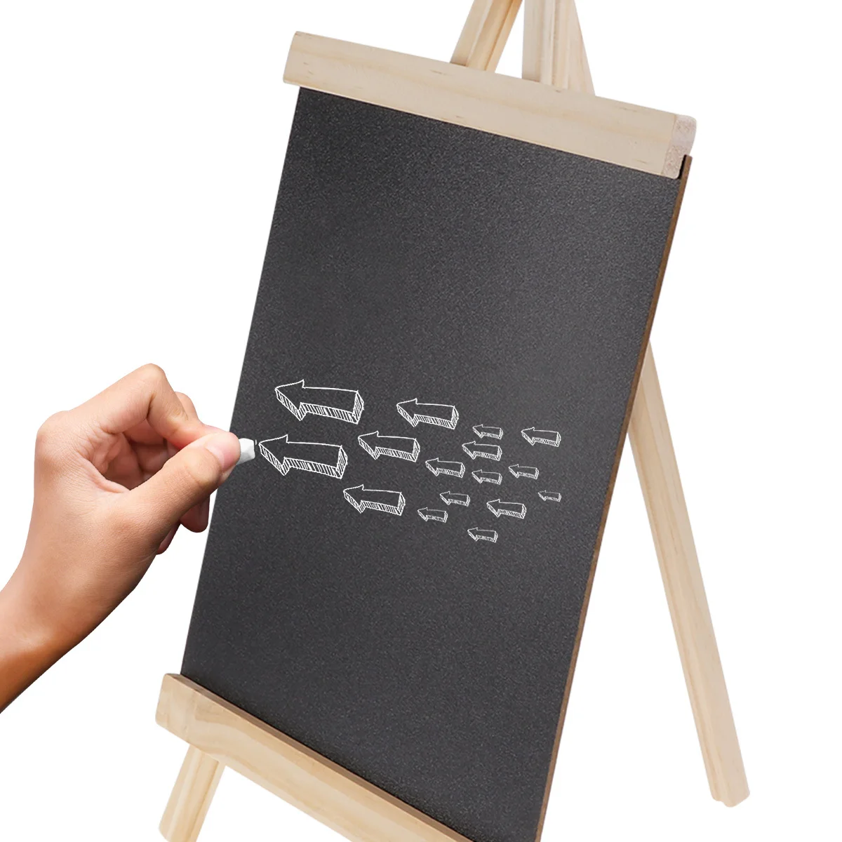 

1Pcs Mini Chalkboards Wood Chalkboard Portable Message Blackboard for Cafe Office Kitchen Garage Sale Reception