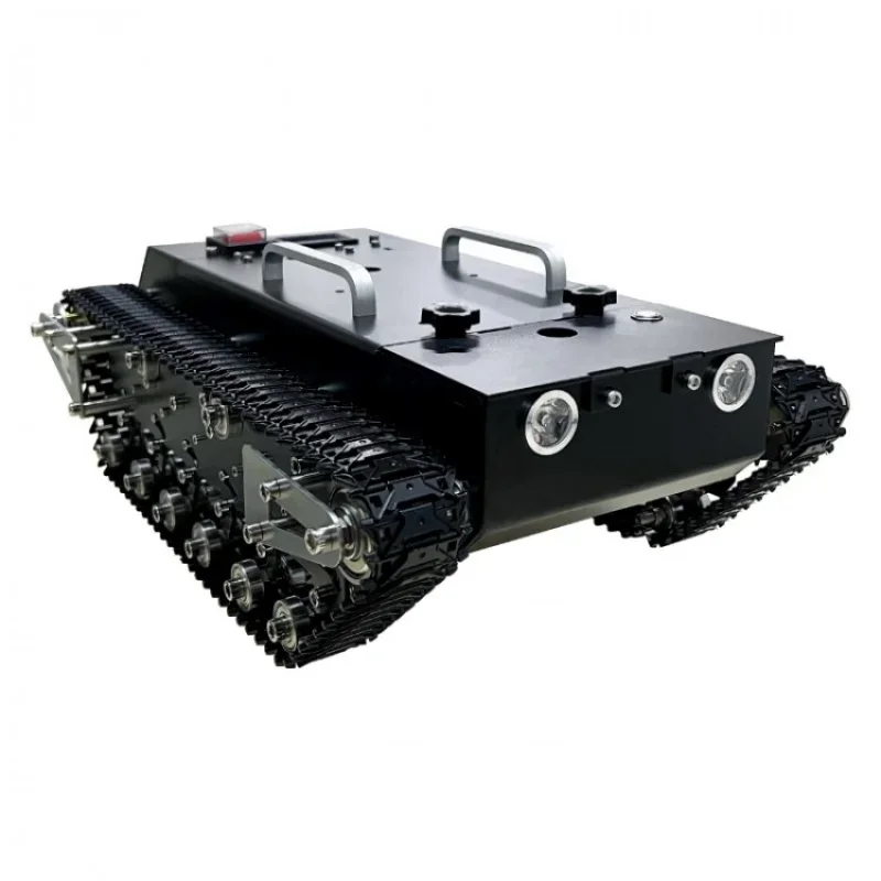 WT-200s Upgraded Load 30KG Shock Absorber RC Tank Chassis Metal Track Tank (Without Controller)