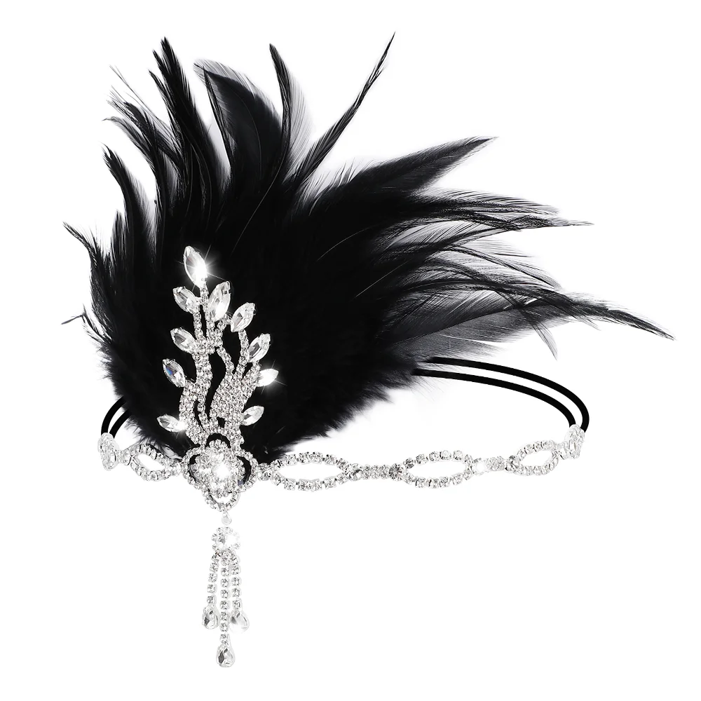 

Headband Rhinestone Headdress Hair Women's Headbands Baffle for Zinc Alloy Fashion Bling Miss