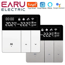 Tuya wifi smart thermostat elektrische bodenheizung trv wasser gaskessel temperatur sprach fernbedienung für google home alexa