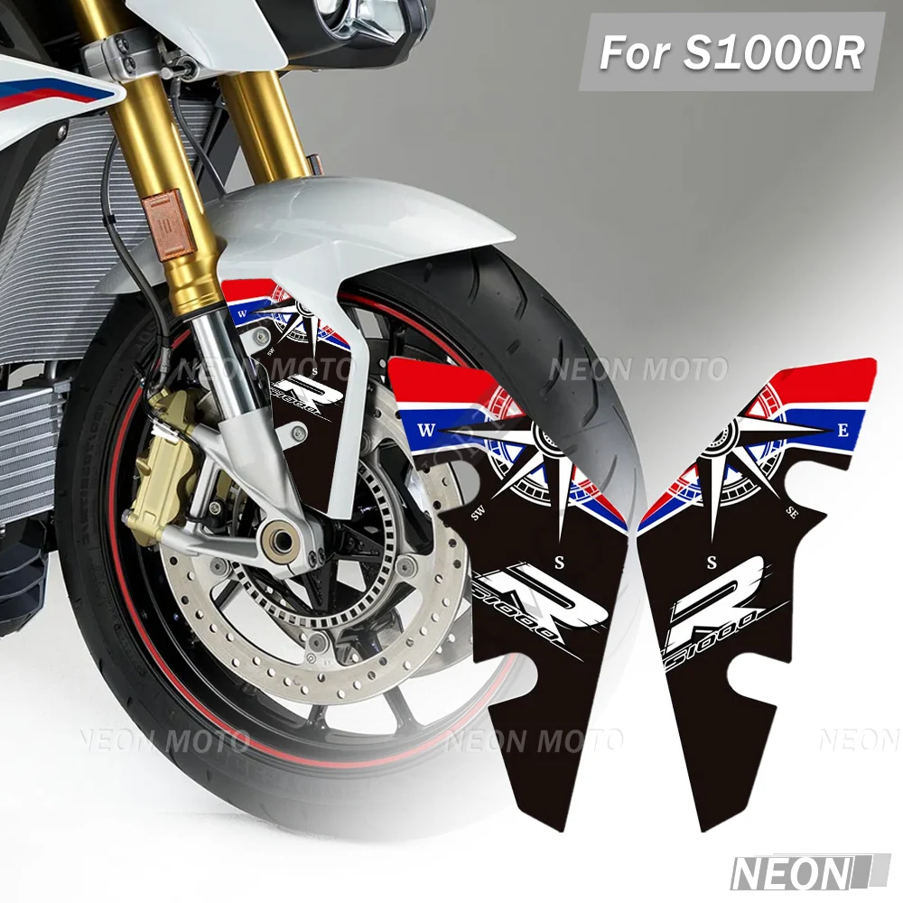 

Motorcycle Tank Pad Decals For BMW S1000R S 1000 R S1000 Anti-Slip Fuel Oil Protection Front Fender Stickers Kit