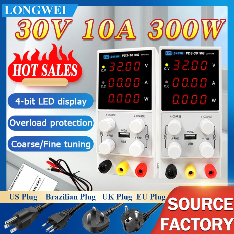 Longwei PDS-3010G قابل للتعديل تيار مستمر امدادات الطاقة إصلاح الهاتف المحمول 30 فولت 5A10A مختبر مقاعد البدلاء مصدر الطاقة استقرت التبديل إمدادات الطاقة #1