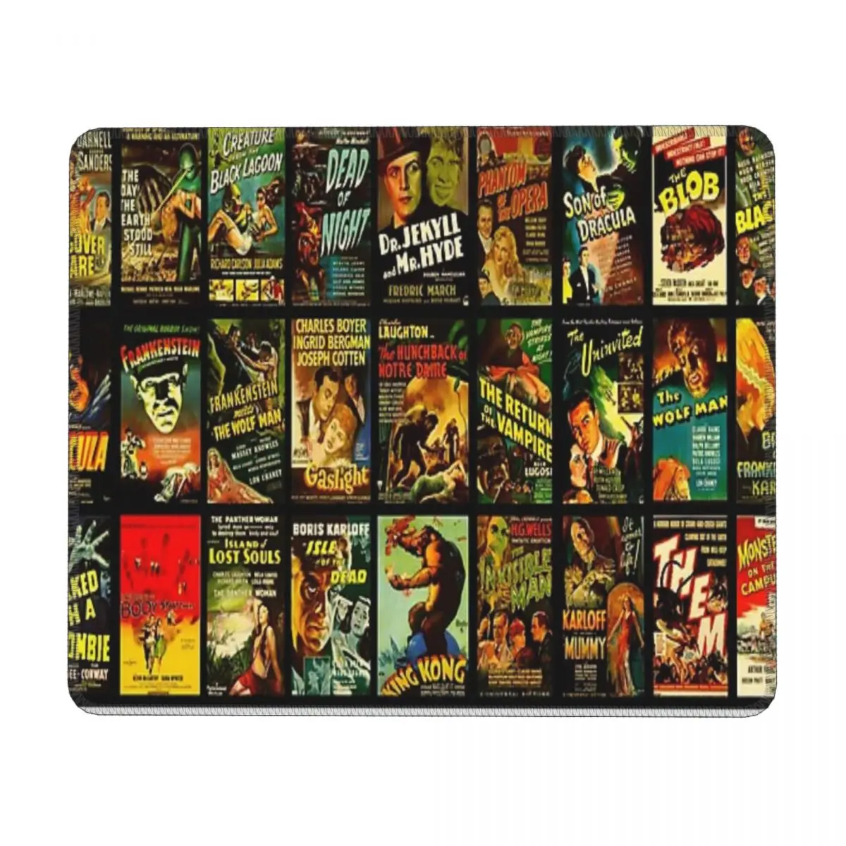 

Gaming Accessories Mouse Pad Horror Monster Movie Mousepad Mat Computer Gamer Desk Mat