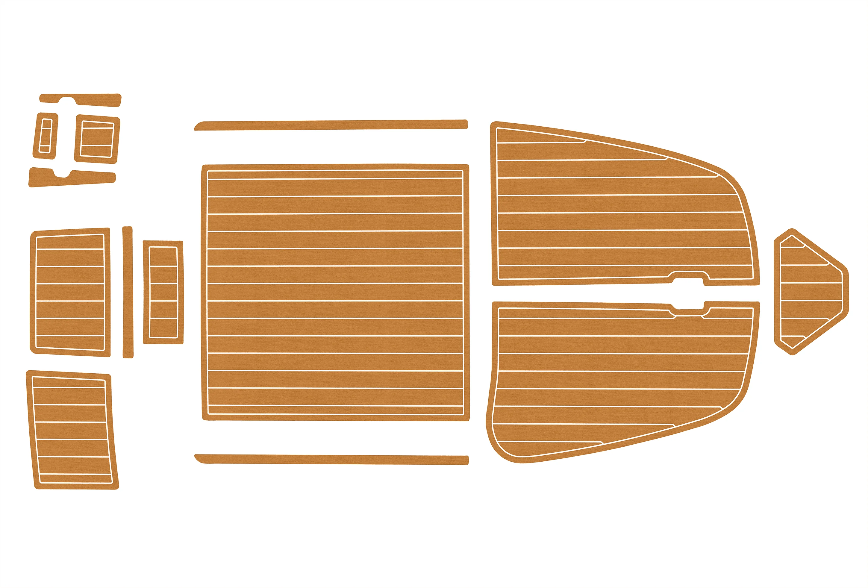 

2001-2008 BELLA 655 1/4 дюйма, 6 мм, пена EVA, нескользящий морской коврик из тикового дерева, морской коврик, ковер из аква-греторстпа, морской пол