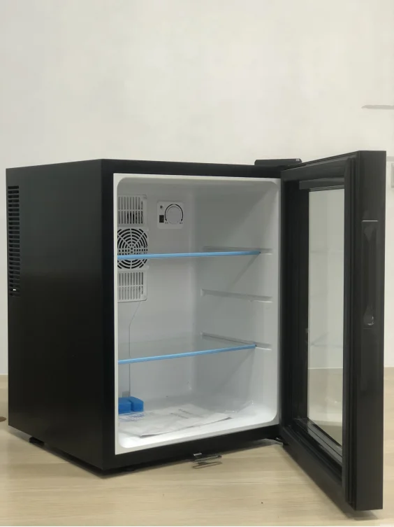 Semiconductor 30L foam door hotel mini refrigerator mute mini refrigerator with lock thermoelectric mini refrigerator