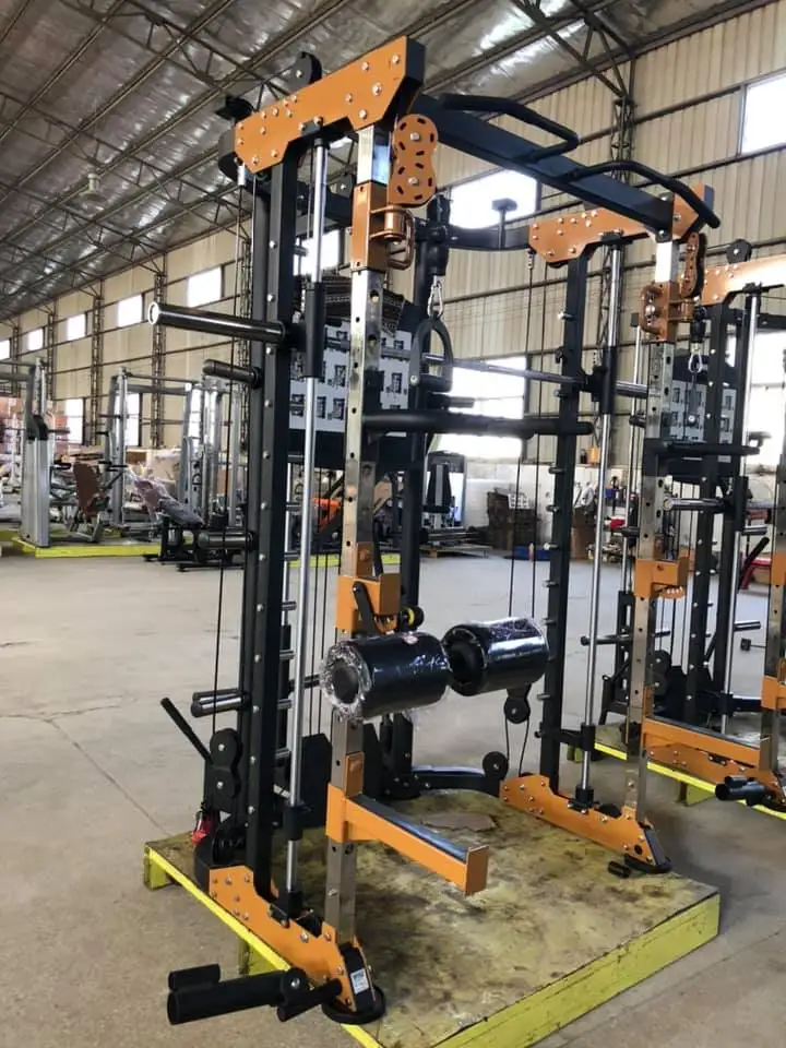 C80 Super Multi-Functional Trainer Gym Equipment All-in-One Home Gym Power Cage Pro Multi Smith Machine For Fitness Use Minolta