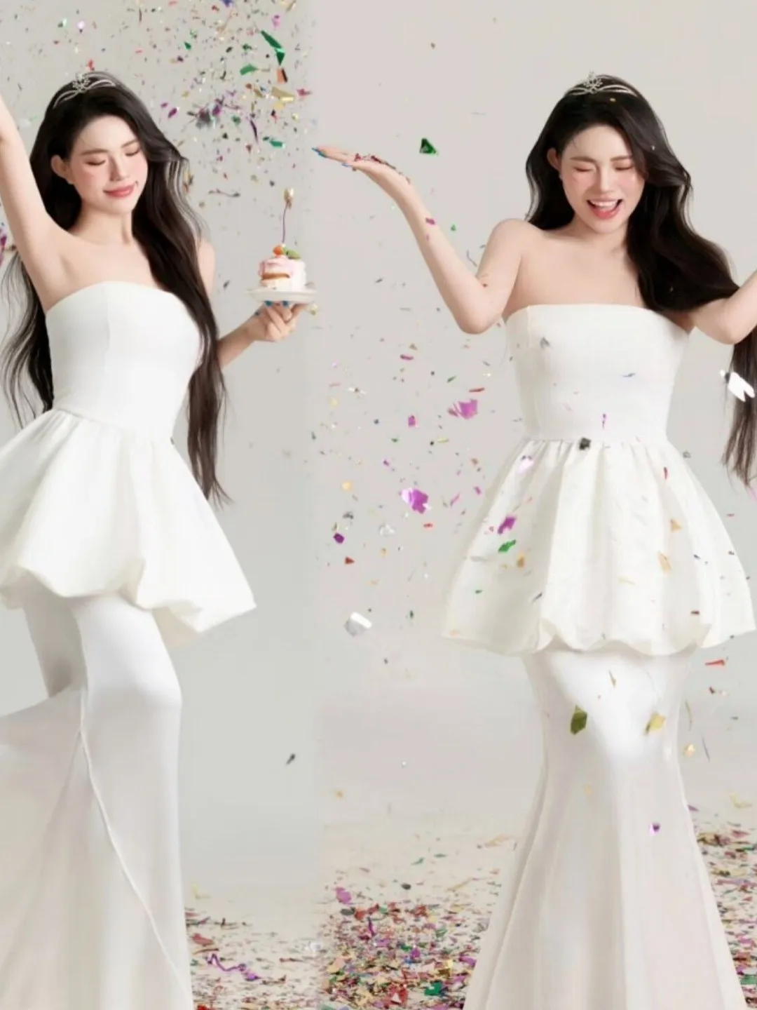 

Princess Theme Birthday Photo Shoot Clothing Artistic Portrait Photography Studio New Arrival High-End Atmosphere Girl's Fashion