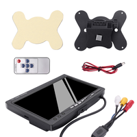Plain 12V-24V 7 Inch TFT LCD Color HD Monitor For Car CCTV Reverse Rear View Backup Camera Automotive Electronic Accessories