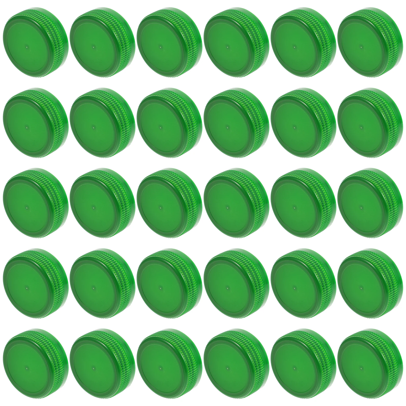 

100 Pcs Plastic Bottle Cap DIY Caps Sealing Craft Accessories Materials Child