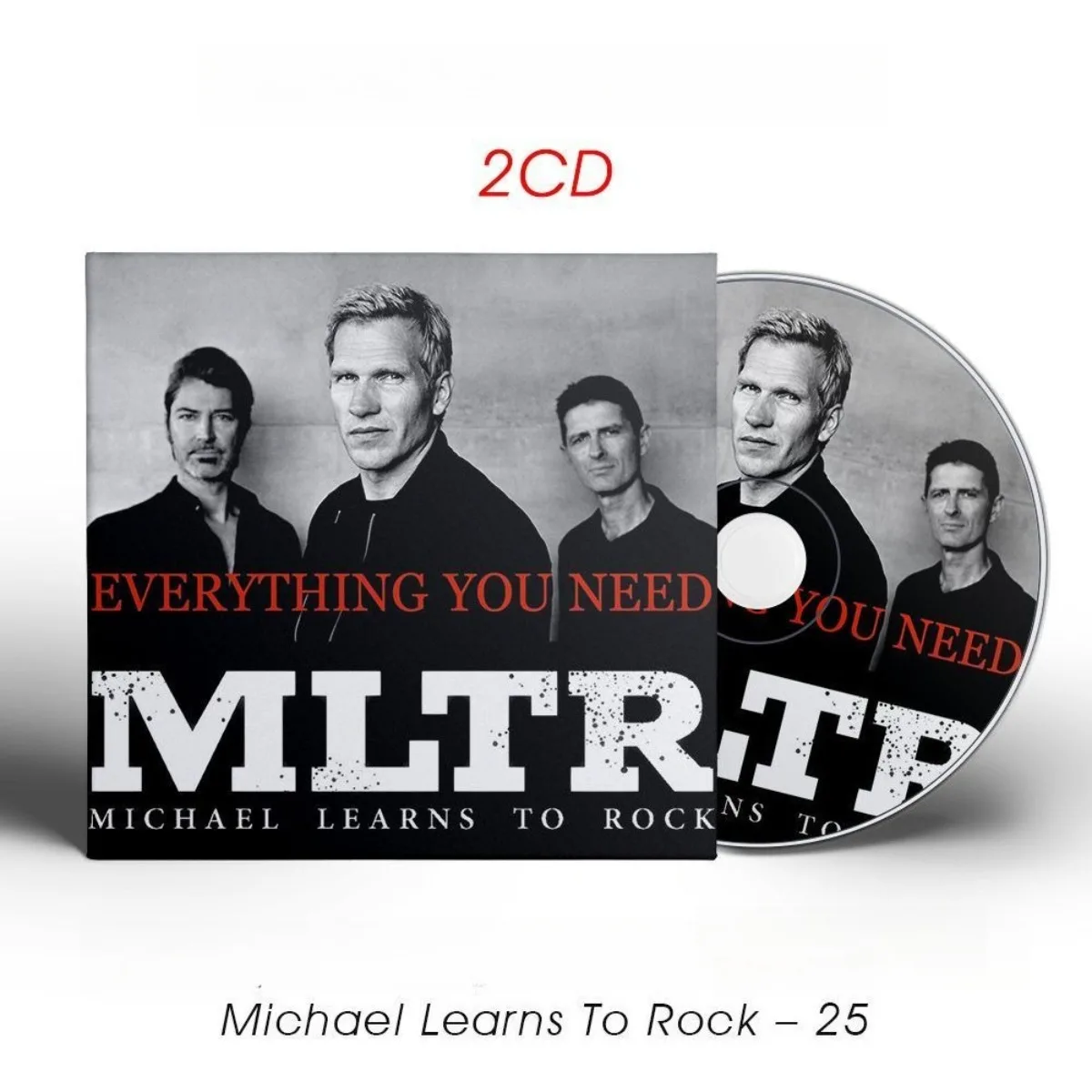 

Michael Learns To Rock 25th Anniversary Collection Music CD, Classic Pop Rock Compilation Physical Audio Disc for Fans, Only CD
