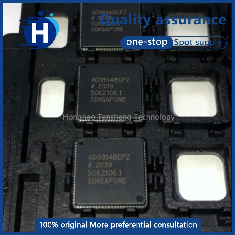 1 x high-quality AD9914BCPZ AD9914 analogue-to-digital converter chip in an LFCSP-88 package