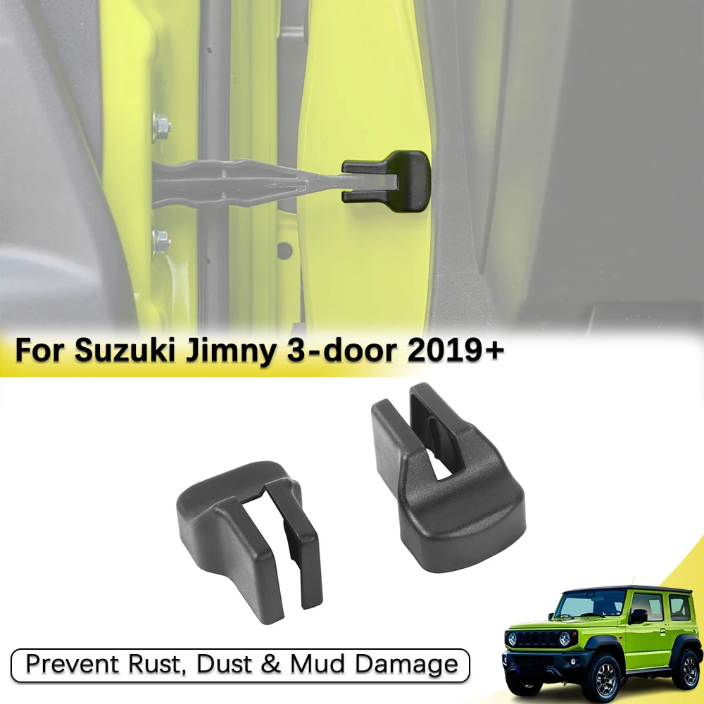 Door Stopper Protective Cap for Suzuki Jimny 3-Door 2019-2026 JB64 JB74 Inner Car Door Check Strap Protector Cover Accessories