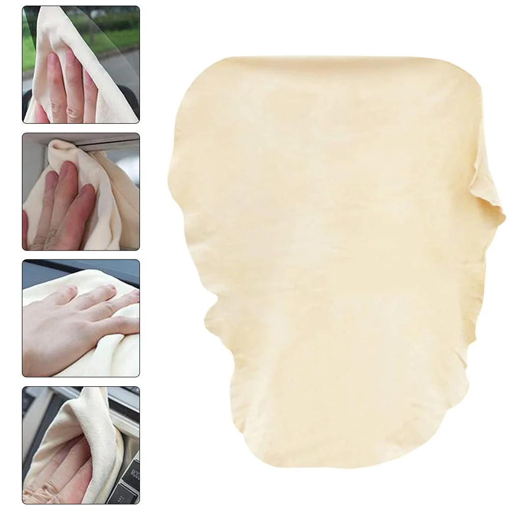 

1pc Car Cleaning Cloth Special Material Dual Function Water Absorption Decontamination Light Compact Safe For Hands Vehicle Body