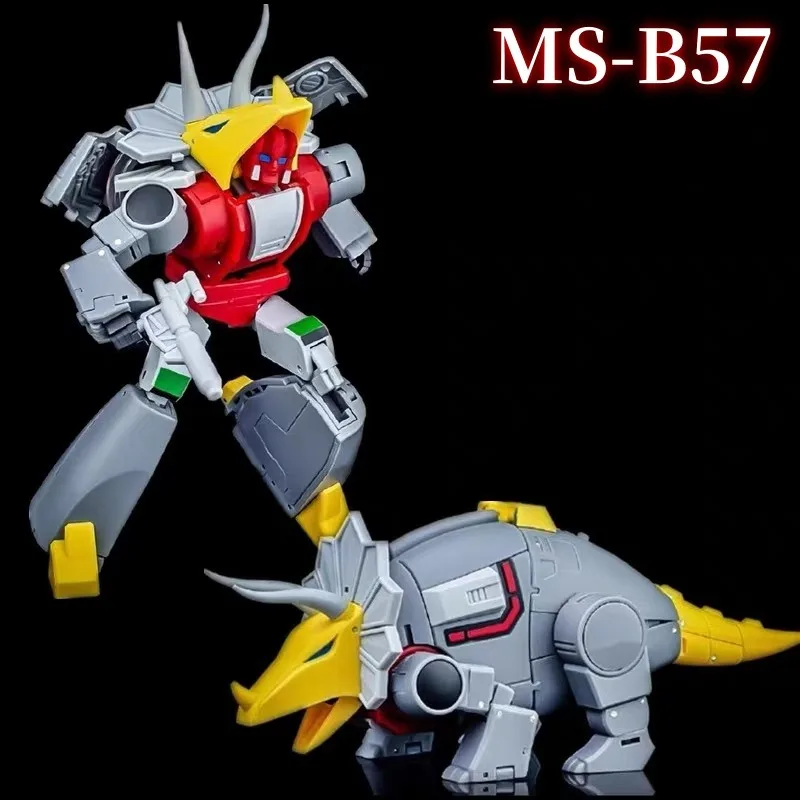 In Stock！Transformation Magic Squar MS-TOYS MS-B57 MSB57 Slag Triceratops G1 Mini Action Figure Robot Toys