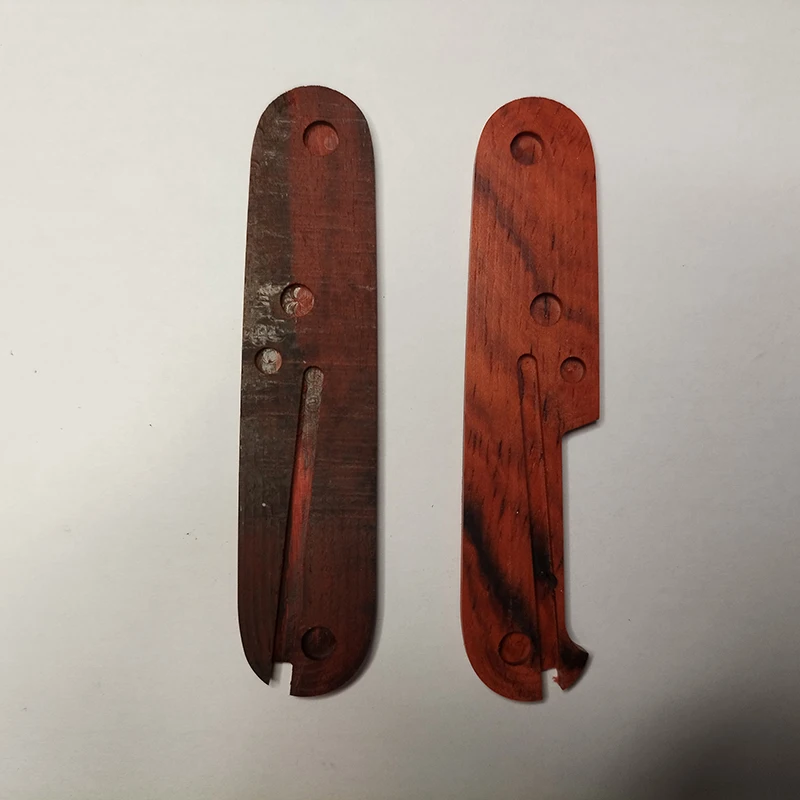 Custom 6 Types Walnut Wood Material Knife Handle Patches Scales FOR 91MM Victorinox Swiss Army Knives DIY Make Accessories Part