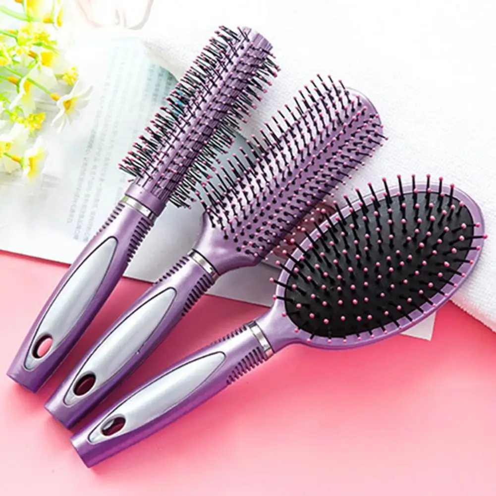 3 Styles Scalp Massager Air Bag Comb Compact Plastic Anti-static Multi-use Paddle Brush Fashion Hair Comb Household Supplies