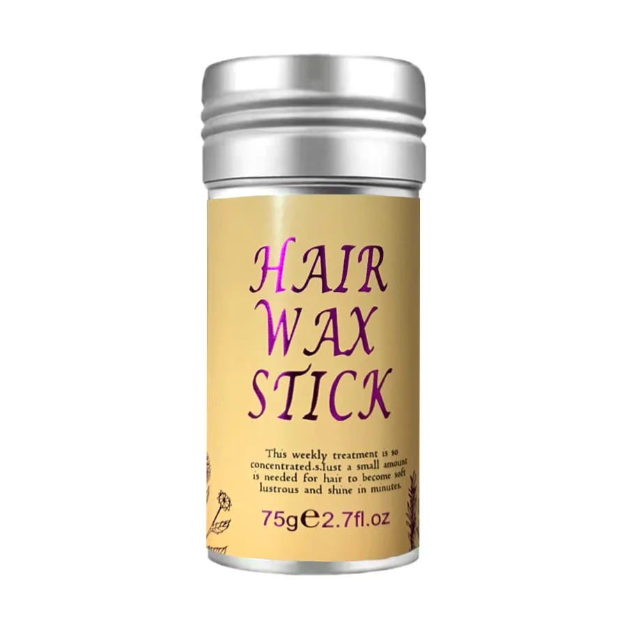 

15g Travel Hair Wax Stick - Edge & Flyaway Control, Anti-Frizz, Tames Baby Hairs - No Residue, Portable for On-The-Go