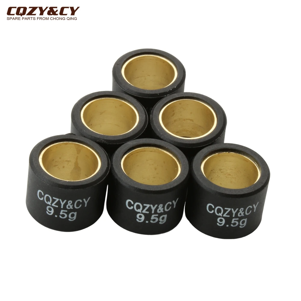 Obciążniki rolkowe wariatora 20x17mm 9,5g do skutera Daelim Otello SG125 F1 S2 S3 NS125