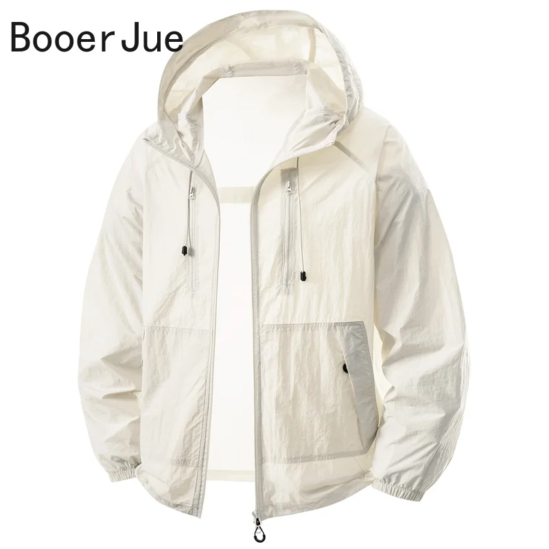 Men Women Summer Quick-Drying Hooded Skin Jacket Anti-UV Lightweight Fishing Cycling Hiking Coats UPF50+ Sun Protection Clothes - view 4