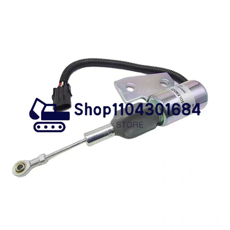 R130 150 Liugong 225 915 Cummins Flameout Solenoid Valve 3991168 3991167 Excavator Parts