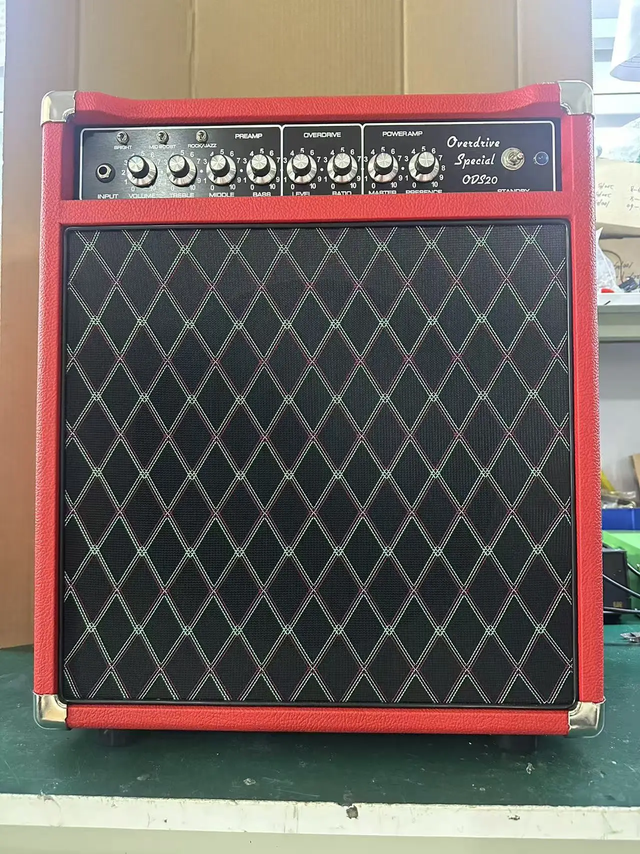 Custom Overdrive Special ODS20 Handmade Build Guitar Amplifier Combo, Accept Custom Points