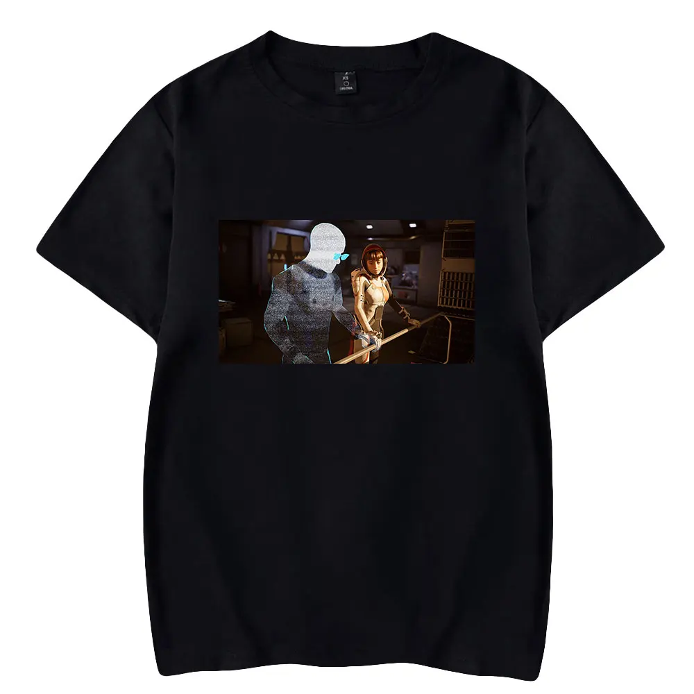 

2026 Game Deliver Us Mars T-shirt Crewneck Short Sleeve Tee Women Men's Tshirt Harajuku Streetwear New Fashion Clothes