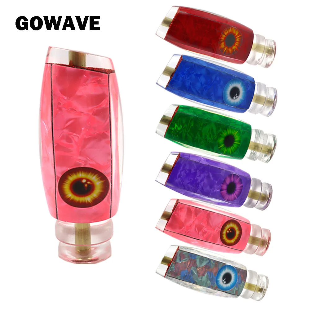 GOWAVE 225cm 9.6cm DIY Resin Head Spearfish Lure Deepsea Offshore Trolling Big Game Fishing Bait Wahoo Marlin Mahi GT Tuna