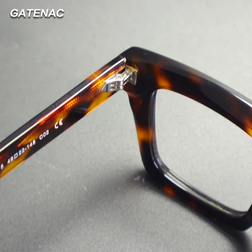 Imagen 2 del producto Gatenac gafas de lectura hechas a mano para mujer, fotocromáticas, antiluz azul, gafas graduadas, montura para hombres, gafas progresivas para miopía